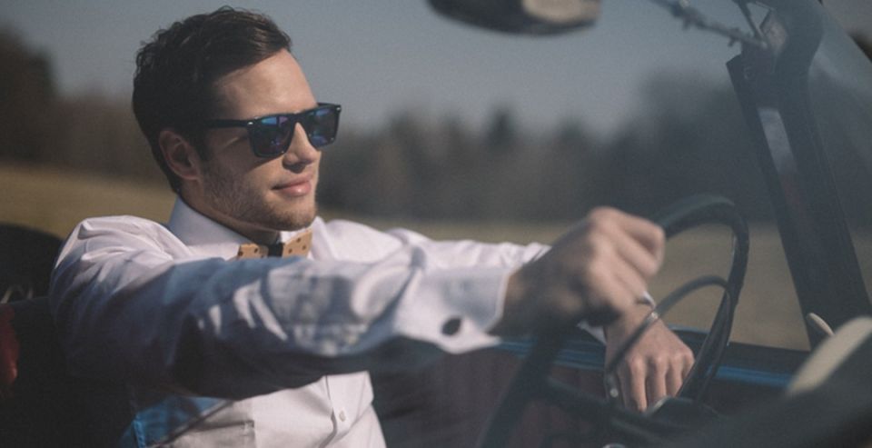 BeWooden - bow tie made of wood Dolo model produced sustainably