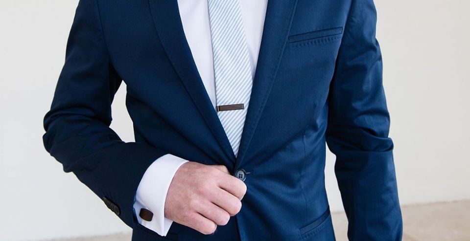 BeWooden - Wooden tie clip model