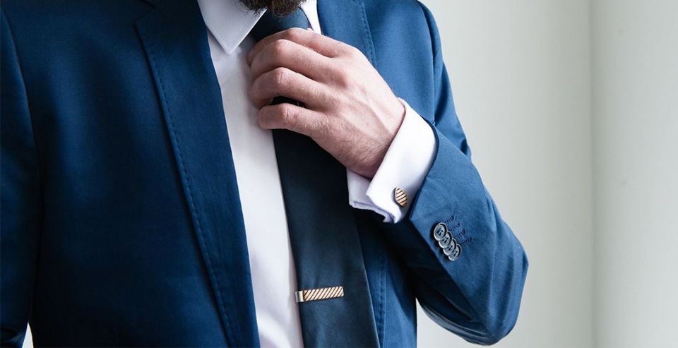 BeWooden - wooden tie clip model