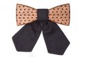 Wooden bow tie Fora