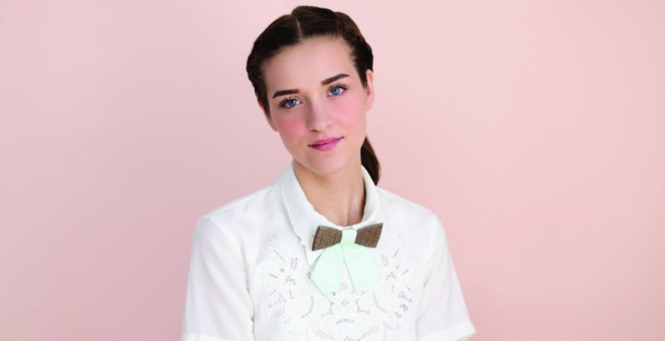 Wooden bow tie model Denique Wooden bow tie model Denique