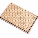 Wooden card holder Virie Note