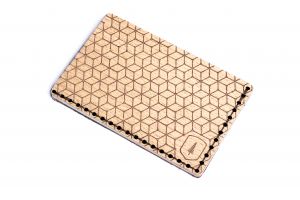 Wooden card holder Virie Note