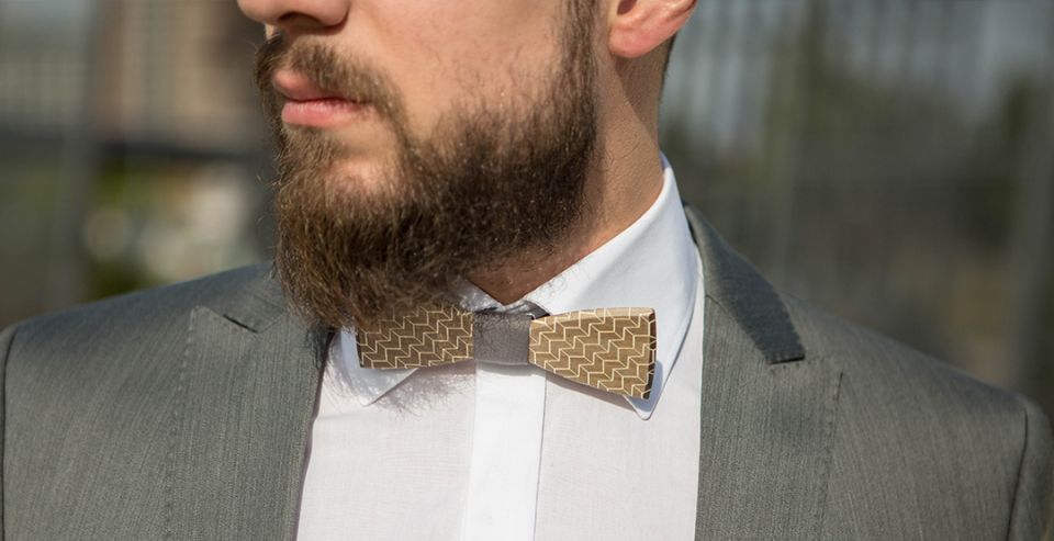 BeWooden - wooden bow ties Viame handmade model