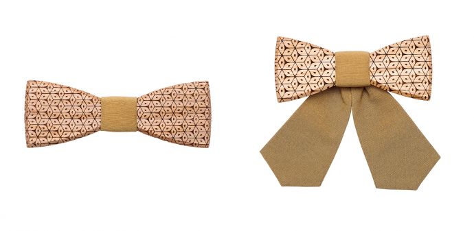 Wooden Bow Tie