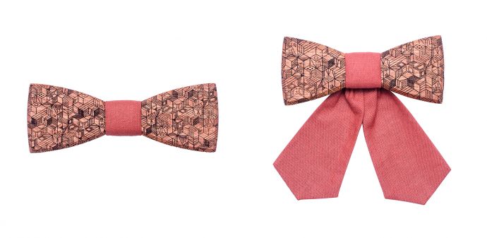 Wooden Bow Tie