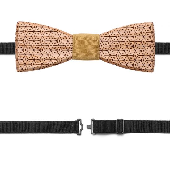 Wooden bow tie Sole stylish & unique | BeWooden