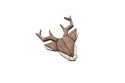 Wooden brooch Deer Brooch