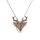 Wooden pendant Deer Pendant