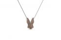 Wooden pendant Hare Pendant