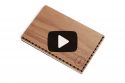 Wooden card holder Nox Note