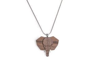 Wooden pendant Elephant Pendant