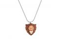 Wooden pendant Lion Pendant