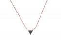 Necklace Rose Necklace Triangle