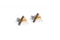 Metal earrings Lini Earrings Triangle