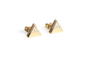 Metal earrings Virie Earrings Triangle
