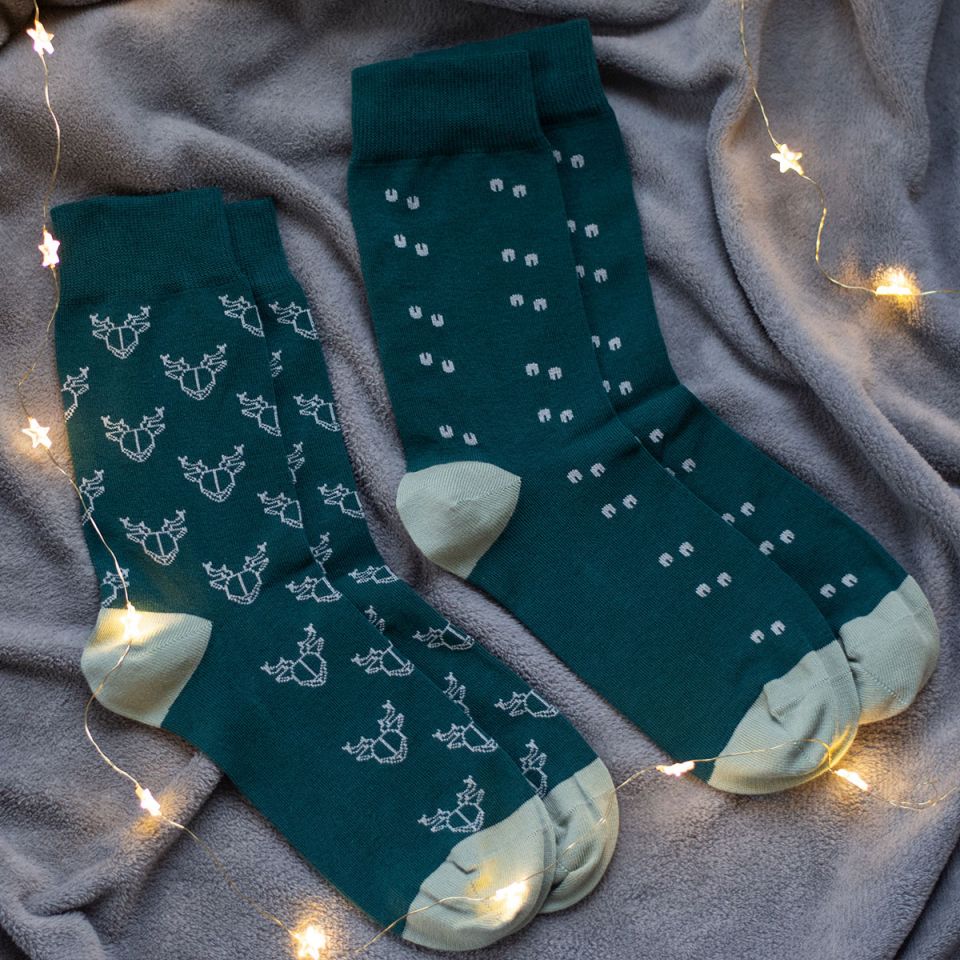 BeWooden's original Deer Socks BeWooden