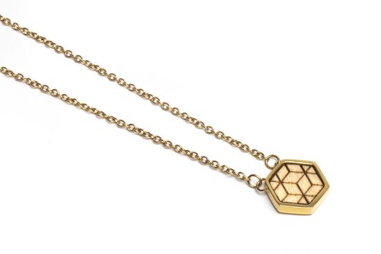 Necklace Virie Necklace Hexagon