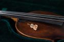 Wooden Brooch Violin Brooch