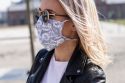 Stylish face mask Paisley Mask BeWooden made from 100% cotton