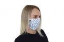 Stylish face mask Paisley Mask BeWooden made from 100% cotton