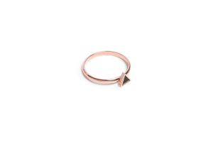 Ring Rose Triangle Ring