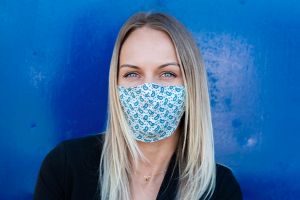 Paisley Rubber Mask