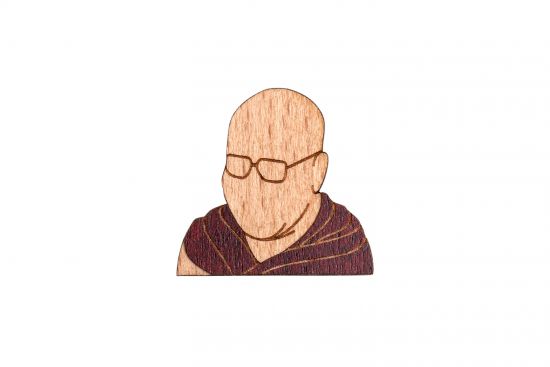 Dalajlama Brooch
