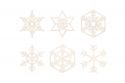 Snow Decoration 6x