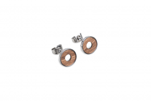 Metal earrings Lini Earrings Circle