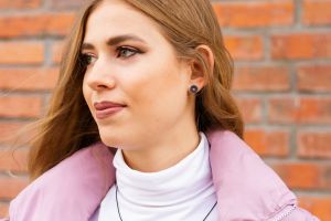 Metal earrings Apis Nox Earrings Circle