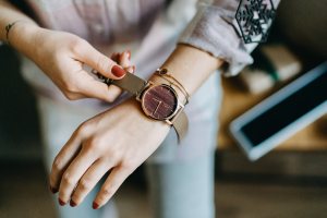 Wooden watch Red Wine Watch