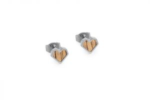 Metal earrings Lini Earrings Heart