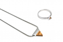 Triangle Necklace & Ring