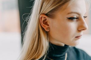 Hexagon Earrings & Necklace