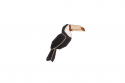 Wooden brooch Toucan Brooch