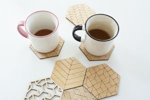 Wooden coasters Deco Coasters