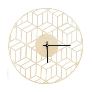 Wooden clock Cube Clock