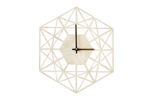 Woode clock Net Clock