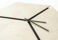 Wooden clock Tetrius Clock