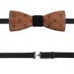 Wooden bowtie Fox Bow Tie