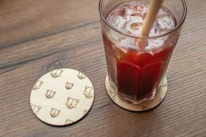 Wooden coasters Animal Coasters