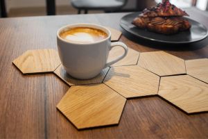 Wooden coasters Oak Coasters