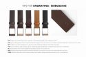 Leather belt Linea Belt