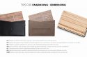 Wooden card holder Brunn Note