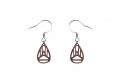 Wooden earrings Drop Earrings