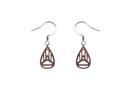 Wooden earrings Drop Earrings