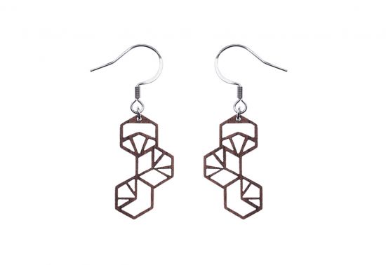 Wooden earrings Trillo  Earrings