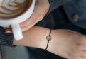 String bracelet Libra Wooden Bracelet