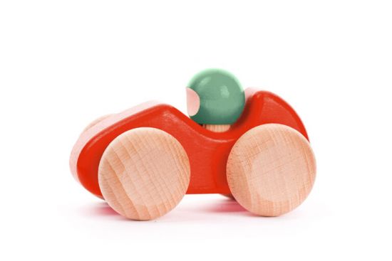 Red racing car